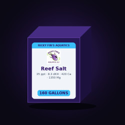 Ricky Fin's Reef Salt 160-Gallon Box