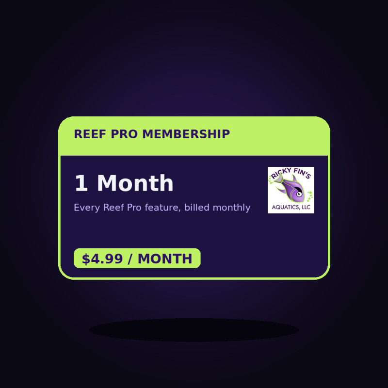 Reef Pro Membership - 1 Month